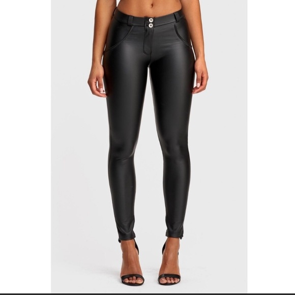 Freddy Wrup Vegan Leather Pants Sz 